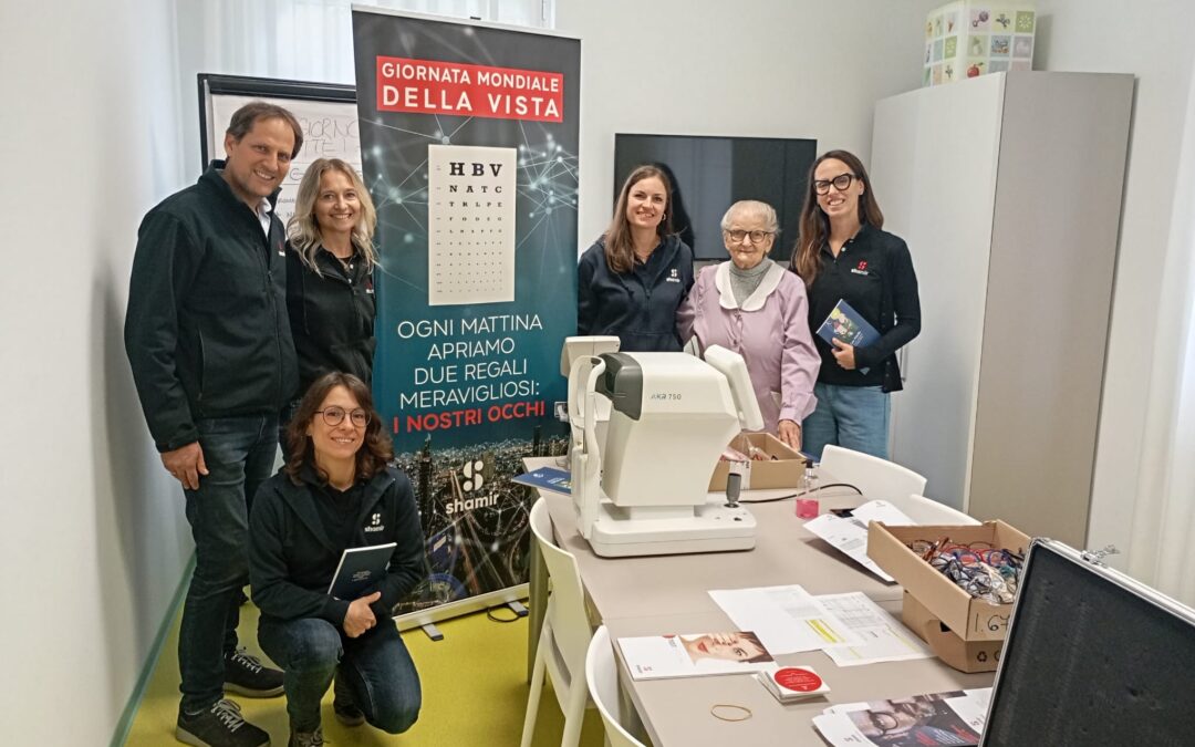 Insieme per guardare lontano. La Giornata Mondiale della Vista a Casa Priscilla